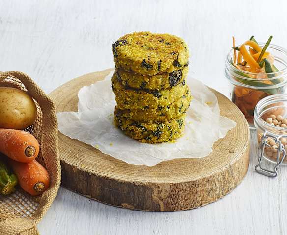 Burger di ceci e verdure Burger di ceci e verdure