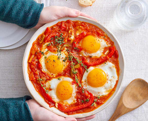 Chakchouka aux œufs