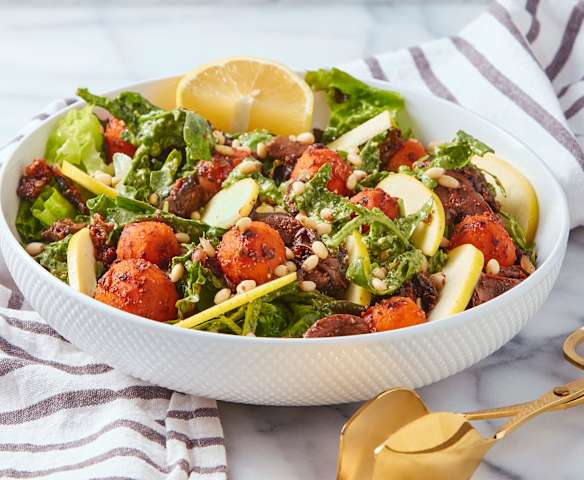 Ensalada de pesto vegano (Pelar)