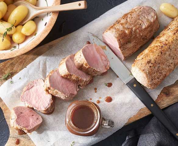 Solomillo de cerdo a la cerveza