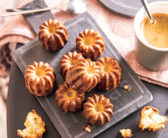 Cannelés à la fleur d'oranger