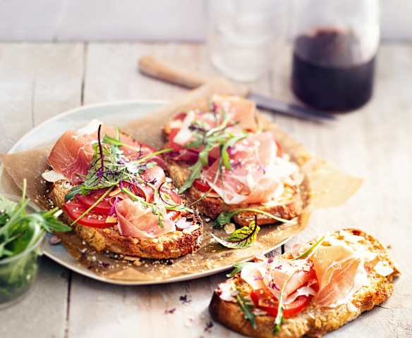 Pain perdu au jambon