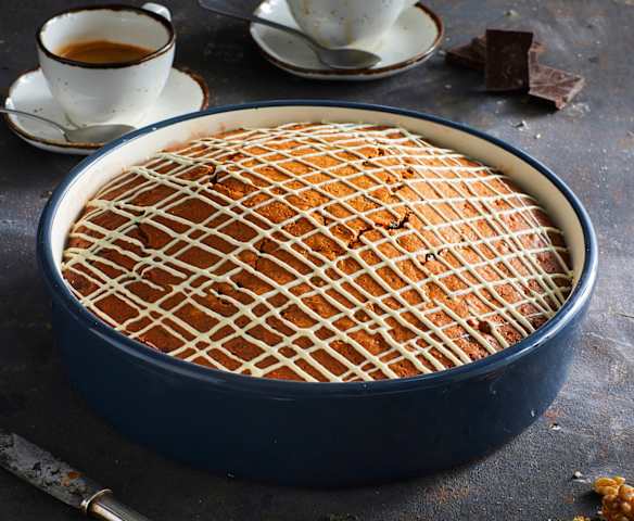 Torta noci e cioccolato
