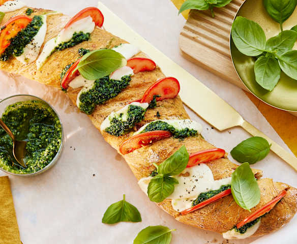 Caprese-Baguette