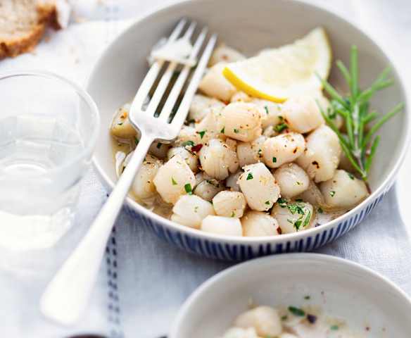 Pétoncles marinières