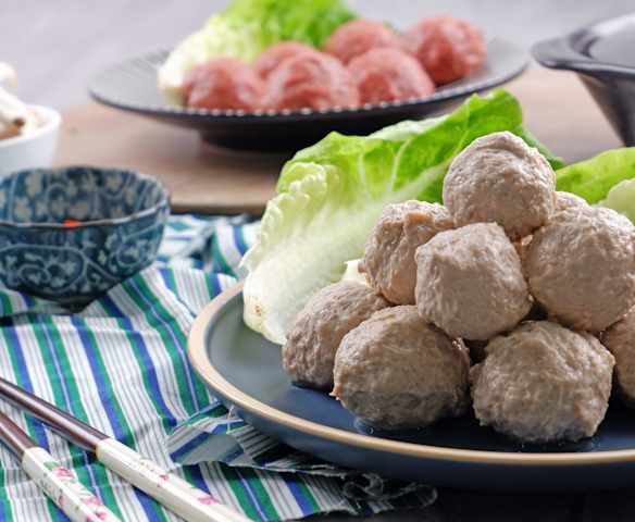 Mushroom Beef Balls
