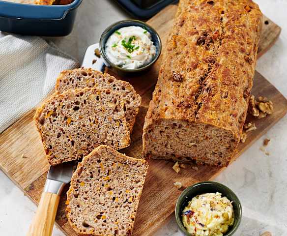 Süßkartoffel-Walnuss-Brot Süßkartoffel-Walnuss-Brot