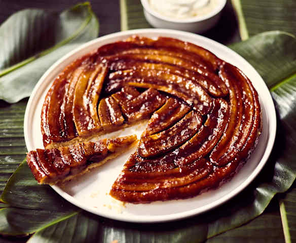 Bananen-Tarte-Tatin
