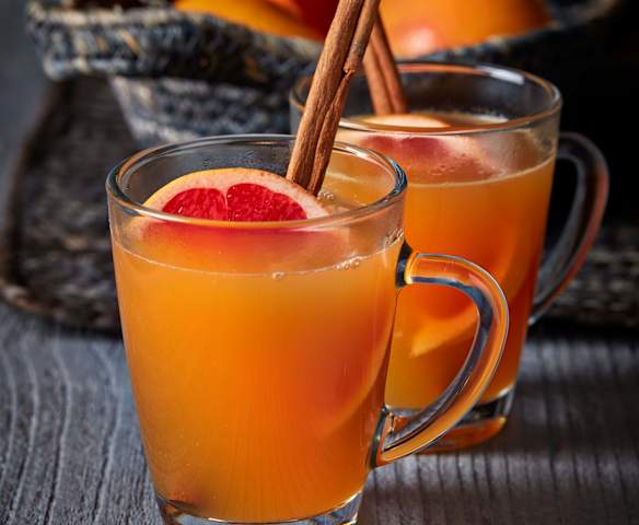 Grzaniec pomarańczowo-jabłkowy