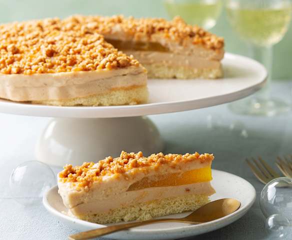Delicia de jijona con corazón de mango Delicia de jijona con corazón de mango