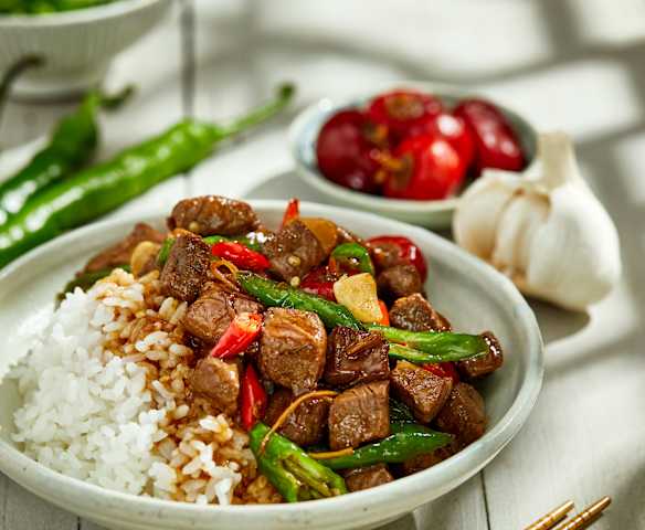 泡椒牛肉粒浇头