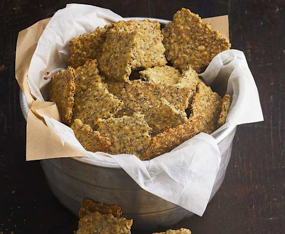 Cracker ai semi senza glutine