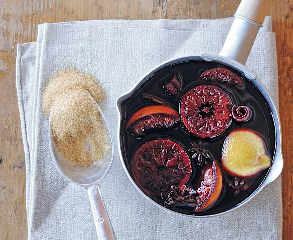 Vin chaud aux agrumes