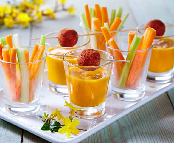 Mousse di carote e sedano