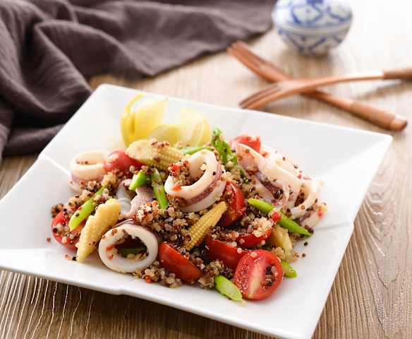 泰式藜麥海鮮沙拉