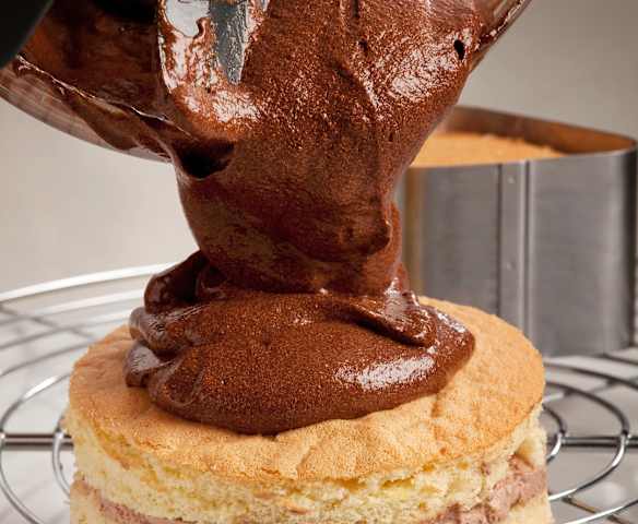 Mousse al cioccolato per copertura