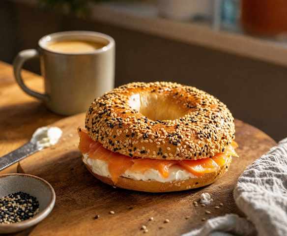 High Protein Bagels