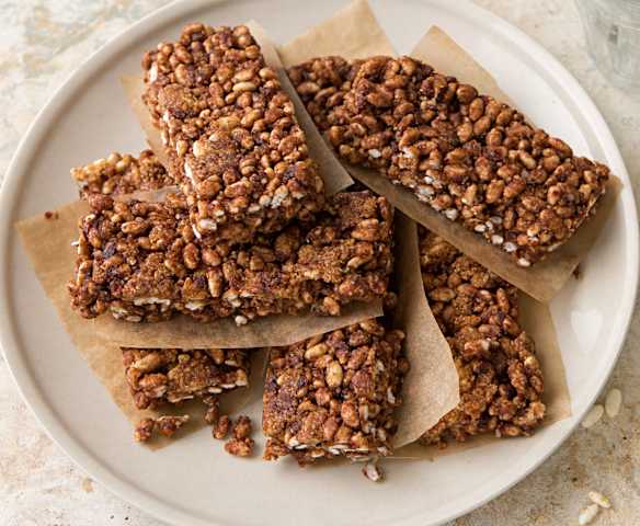 Barritas de arroz integral inflado Barritas de arroz integral inflado