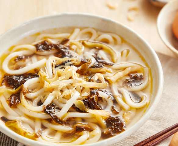 虾皮紫菜乌冬面