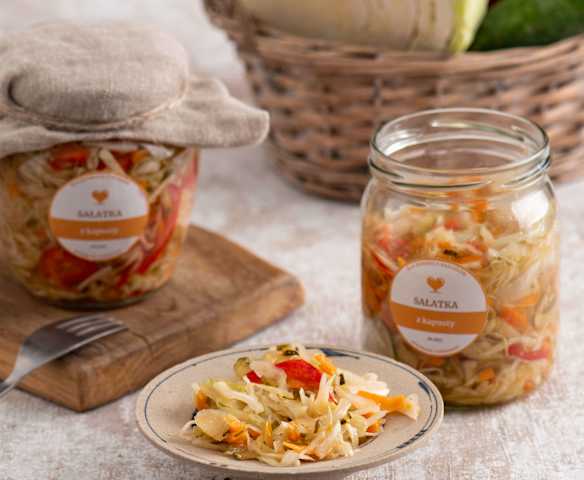 Sałatka z kapusty do słoików (TM5)