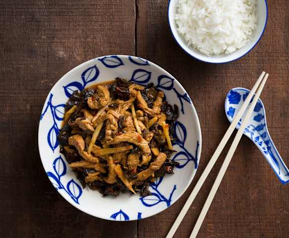 Yu xiang rou si (Yuxiang pork)