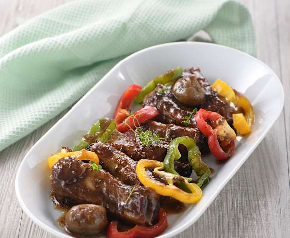 紫蘇豆乳燒子排