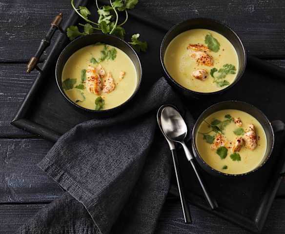 Apfel-Curry-Suppe