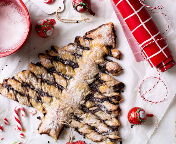Árbol de Navidad de chocolate