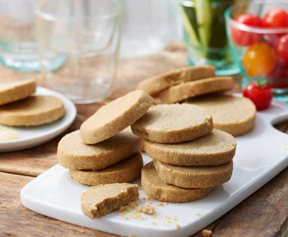 Sablés aux farines de sarrasin et lentille