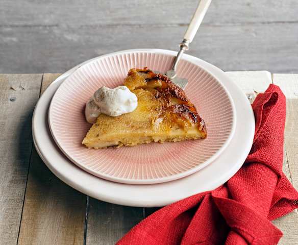 Gestürzter Apfelkuchen