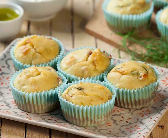 Muffin al finocchietto selvatico e topinambur