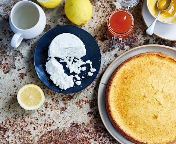 Bolo de requeijão e abóbora