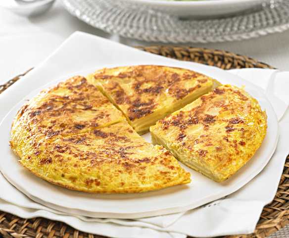 Španělská bramborová omeleta