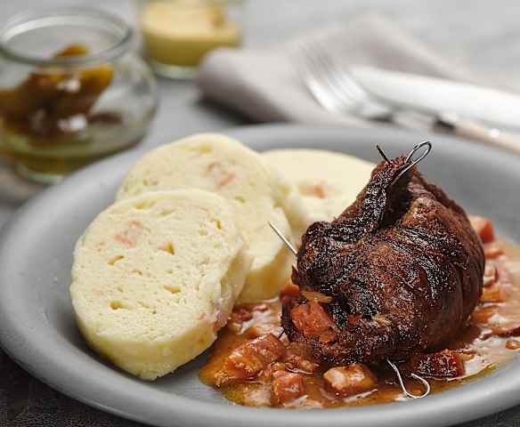 Španělské ptáčky s knedlíkem