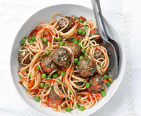 Spaghetti aux boulettes