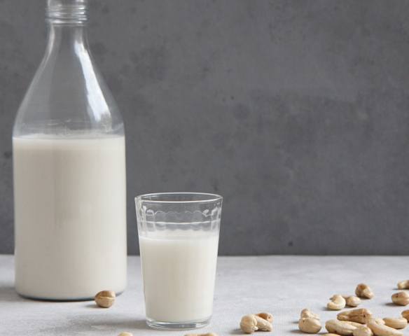 Leche de castañas de cajú