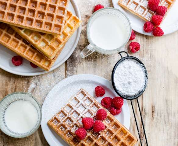 Gaufres au beurre demi-sel