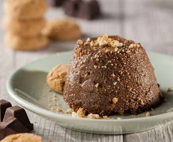 Budino cioccolato e amaretti