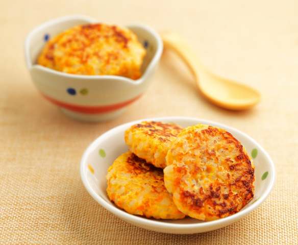 三文鱼米饼(13~18个月辅食)