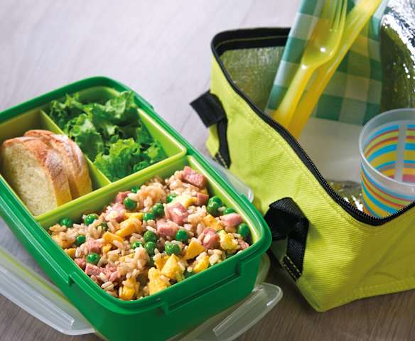 Riso integrale alla cantonese