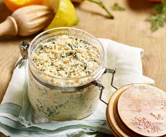 Rillettes de haddock aux agrumes et aux herbes