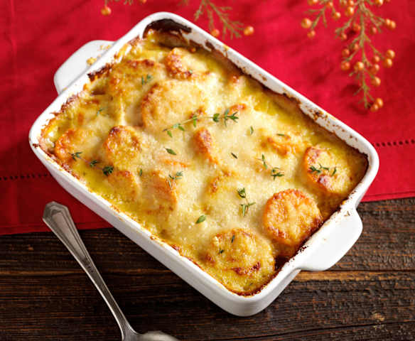 Süßkartoffel Gratin