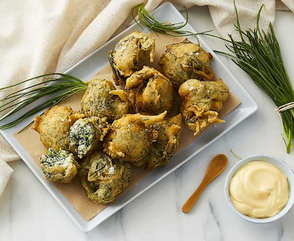 Frittelle di agretti Frittelle di agretti