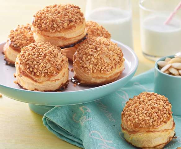 Hojaldres de almendra