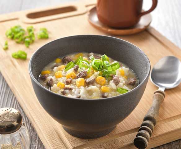 玉米牛肉粥