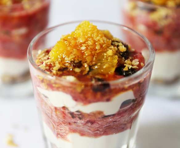 蔓越莓椰汁酸奶冻