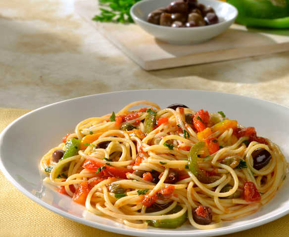 Spaghettini ai peperoni Spaghettini ai peperoni