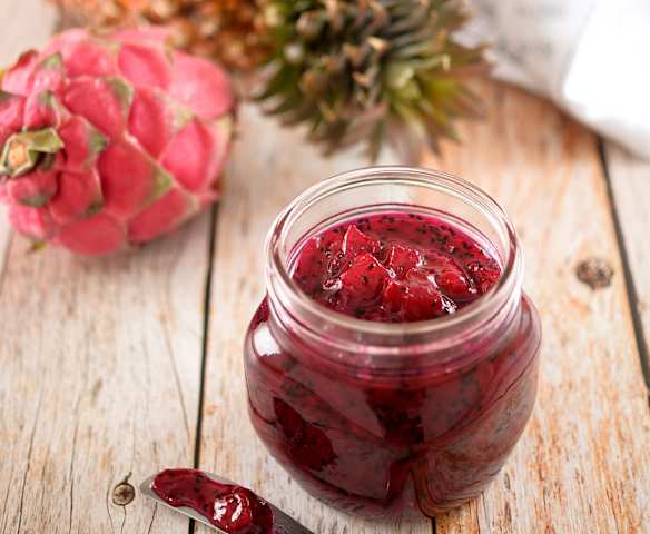 鳳梨火龍果果醬