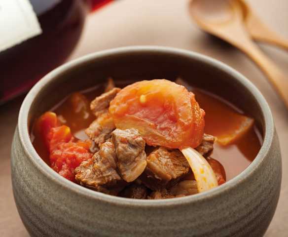 番茄炖牛肉