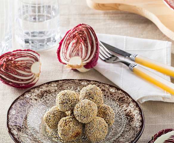 Polpette di radicchio e ricotta